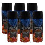 Axe Deo 6 x 150 ml diverse Sorten Deodorant Deospray - verschiedene Sorten Skateboard Fresh Rose