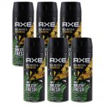 Axe Deo 6 x 150 ml diverse Sorten Deodorant Deospray - verschiedene Sorten Wild Mojito & Cedarwood