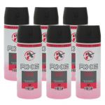 Axe Deo 6 x 150 ml diverse Sorten Deodorant Deospray - verschiedene Sorten Anarchy for her