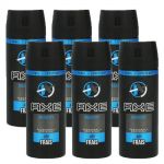 Axe Deo 6 x 150 ml diverse Sorten Deodorant Deospray - verschiedene Sorten Anarchy for him