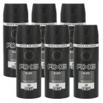 Axe Deo 6 x 150 ml diverse Sorten Deodorant Deospray - verschiedene Sorten Black