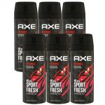 Axe Deo 6 x 150 ml diverse Sorten Deodorant Deospray - verschiedene Sorten Recharge Sport Refresh