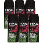 Axe Deo 6 x 150 ml diverse Sorten Deodorant Deospray - verschiedene Sorten Wild Bergamot & Pink Pepper