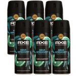 Axe Deo 6 x 150 ml diverse Sorten Deodorant Deospray - verschiedene Sorten Aqua Bergamot
