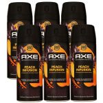 Axe Deo 6 x 150 ml diverse Sorten Deodorant Deospray - verschiedene Sorten Peach Infusion