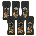 Axe Duschgel 6 x 250 ml Showergel verschiedene Sorten Leather & Cookies