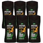 Axe Duschgel 6 x 250 ml Showergel verschiedene Sorten Wild Mojito & Cedarwood