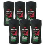 Axe Duschgel 6 x 250 ml Showergel verschiedene Sorten Wild Fresh Bergamot & Pink Pepper