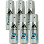 Adidas Deospray 6 x 150 ml Deodorant Deo Spray - verschiedene Sorten Cool & Dry 48h Fresh