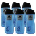 Adidas Duschgel Shower Gel 6 x 250 ml 3 in 1 Hair Body Face - diverse Sorten After Sport