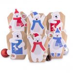 Pajoma Adventskalender Bastelset Tiere zum Bef�llen - verschiedene Tiersorten Eisb�r