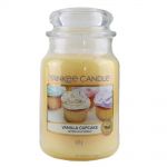Yankee Candle Duftkerze im Glas Jar 623 g Housewarmer - verschiedene Duftsorten Vanilla Cupcake