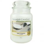 Yankee Candle Duftkerze im Glas Jar 623 g Housewarmer - verschiedene Duftsorten Baby Powder