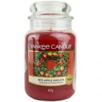 Yankee Candle Duftkerze im Glas Jar 623 g Housewarmer - verschiedene Duftsorten Red Apple Wreath