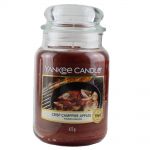 Yankee Candle Duftkerze im Glas Jar 623 g Housewarmer - verschiedene Duftsorten Crisp Campfire Apples