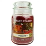 Yankee Candle Duftkerze im Glas Jar 623 g Housewarmer - verschiedene Duftsorten Holiday Hearth