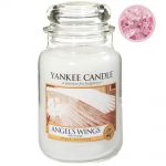 Yankee Candle Duftkerze im Glas Jar 623 g Housewarmer - verschiedene Duftsorten Angels Wings
