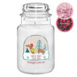 Yankee Candle Duftkerze im Glas Jar 623 g Housewarmer - verschiedene Duftsorten Santa Paws