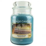 Yankee Candle Duftkerze im Glas Jar 623 g Housewarmer - verschiedene Duftsorten Beach Escape