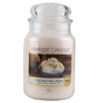 Yankee Candle Duftkerze im Glas Jar 623 g Housewarmer - verschiedene Duftsorten Coconut Rice Cream