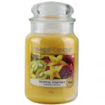 Yankee Candle Duftkerze im Glas Jar 623 g Housewarmer - verschiedene Duftsorten Tropical Starfruit