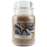 Yankee Candle Duftkerze im Glas Jar 623 g Housewarmer - verschiedene Duftsorten Seaside Woods