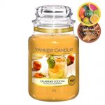 Yankee Candle Duftkerze im Glas Jar 623 g Housewarmer - verschiedene Duftsorten Calamansi Cocktail