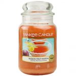 Yankee Candle Duftkerze im Glas Jar 623 g Housewarmer - verschiedene Duftsorten Passion Fruit Martini