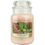 Yankee Candle Duftkerze im Glas Jar 623 g Housewarmer - verschiedene Duftsorten Tranquil Garden