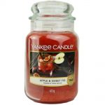 Yankee Candle Duftkerze im Glas Jar 623 g Housewarmer - verschiedene Duftsorten Apple Sweet Fig