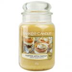Yankee Candle Duftkerze im Glas Jar 623 g Housewarmer - verschiedene Duftsorten Pumpkin Apple Parfait