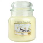 Yankee Candle Duftkerze im Glas Jar 411 g Housewarmer - verschiedene Duftsorten Vanilla