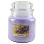Yankee Candle Duftkerze im Glas Jar 411 g Housewarmer - verschiedene Duftsorten Lemon Lavender