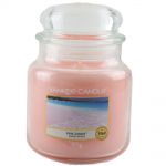Yankee Candle Duftkerze im Glas Jar 411 g Housewarmer - verschiedene Duftsorten Pink Sands