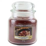 Yankee Candle Duftkerze im Glas Jar 411 g Housewarmer - verschiedene Duftsorten Crisp Campfire Apples