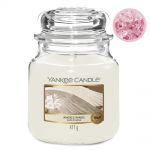 Yankee Candle Duftkerze im Glas Jar 411 g Housewarmer - verschiedene Duftsorten Angels Wings