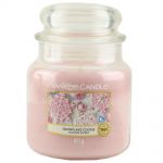Yankee Candle Duftkerze im Glas Jar 411 g Housewarmer - verschiedene Duftsorten Snowflake Cookie