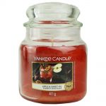Yankee Candle Duftkerze im Glas Jar 411 g Housewarmer - verschiedene Duftsorten Apple Sweet Fig