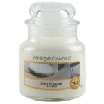 Yankee Candle Duftkerze im Glas Jar 104 g Housewarmer - verschiedene Duftsorten Baby Powder