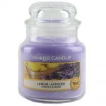 Yankee Candle Duftkerze im Glas Jar 104 g Housewarmer - verschiedene Duftsorten Lemon Lavender