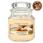 Yankee Candle Duftkerze im Glas Jar 104 g Housewarmer - verschiedene Duftsorten Sweet Honeycomb