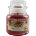 Yankee Candle Duftkerze im Glas Jar 104 g Housewarmer - verschiedene Duftsorten Sparkling Cinnamon