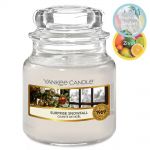 Yankee Candle Duftkerze im Glas Jar 104 g Housewarmer - verschiedene Duftsorten Surprise Snowfall