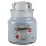 Yankee Candle Duftkerze im Glas Jar 104 g Housewarmer - verschiedene Duftsorten Snowflakes e sleigh rides