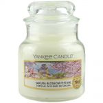 Yankee Candle Duftkerze im Glas Jar 104 g Housewarmer - verschiedene Duftsorten Sakura Blossom Festival 
