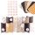 Pajoma Adventskalender Pillowbox zum Bef�llen 24 Boxen - verschiedene Sorten Pillow Gold