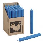 25 Stabkerzen Set 180 x 22 mm Kerzenfarm Kerzen Candle Set - verschiedene Farben Petrol