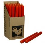 25 Stabkerzen Set 180 x 22 mm Kerzenfarm Kerzen Candle Set - verschiedene Farben Rost