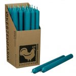 25 Stabkerzen Set 180 x 22 mm Kerzenfarm Kerzen Candle Set - verschiedene Farben T�rkis