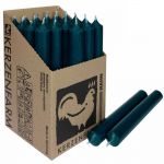 25 Stabkerzen Set 180 x 22 mm Kerzenfarm Kerzen Candle Set - verschiedene Farben Ozeanblau
